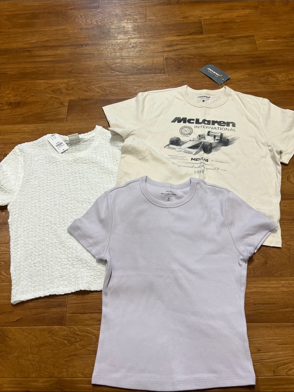 NWT Abercrombie&Fitch tee bundle